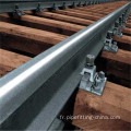 Rail de rail en acier P24 55Q Q235